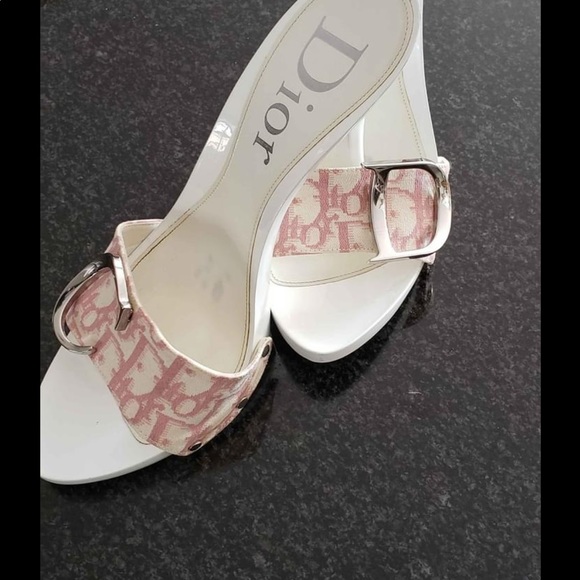 Dior Oblique Vintage Sandal Heels - Picture 6 of 10